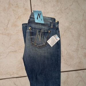 Marciano Denim Jeans with Gold Stitching